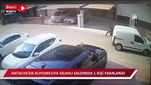 Antalya'da kuyumcuya silahlı saldırıda 1 kişi yaralandı