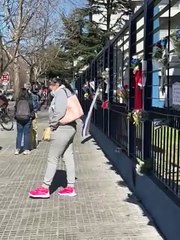 Hincha de Nacional homenajea a Juan Izquierdo