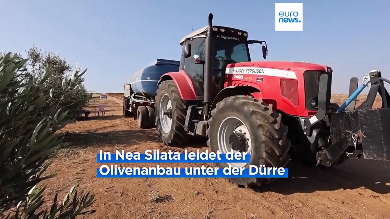 Dürre in Nordgriechenland: Wasserknappheit, ausgetrocknete Seen und bedrohte Ernten