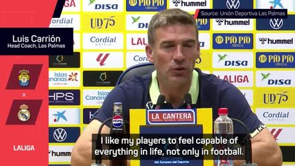 'We are not afraid of anyone' - Las Palmas boss on Real Madrid