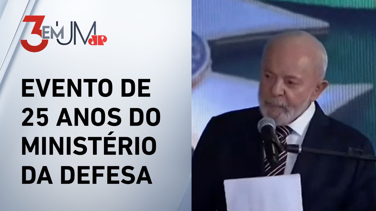 Lula diz que Forças Armadas não devem servir “e...