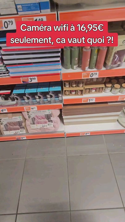 Je teste une caméra wifi rotative #magasinaction #action #caméra #essai #teste