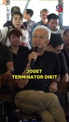 AKSI GANJAR JOGET TERMINATOR YANG LAGI VIRAL