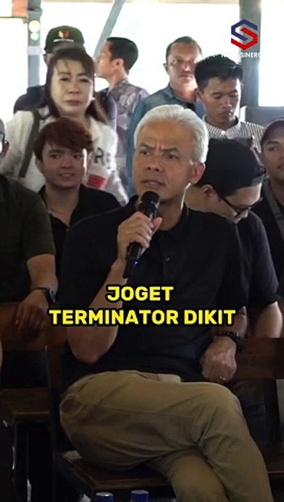 AKSI GANJAR JOGET TERMINATOR YANG LAGI VIRAL
