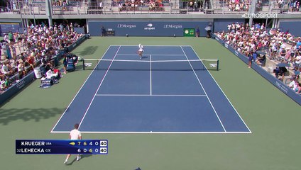 Krueger - Lehecka - Les temps forts du match - US Open