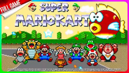 Super Mario Kart ‧ 100cc & 150cc [SNES ‧ US]