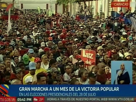 Presidente Nicolás Maduro: Tenemos moral para convocar a la unión y consolidar nuestra independencia