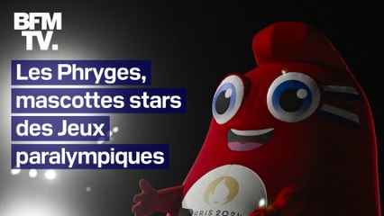 Download Video: Les Phryges, mascottes stars de la cérémonie d'ouverture des Jeux paralympiques