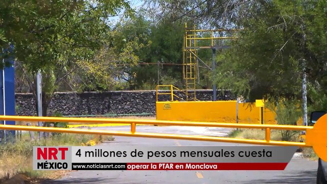 4 millones de pesos mensuales cuesta operar la PTAR en Monclova