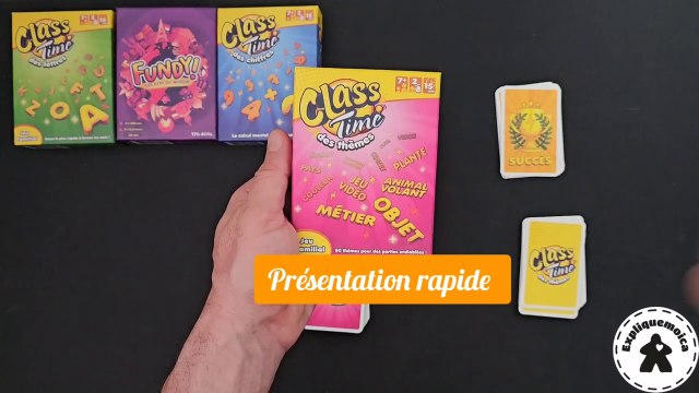 Présentation rapide de CLASS TIME DES THEMES par #expliquemoica #pinkfizz