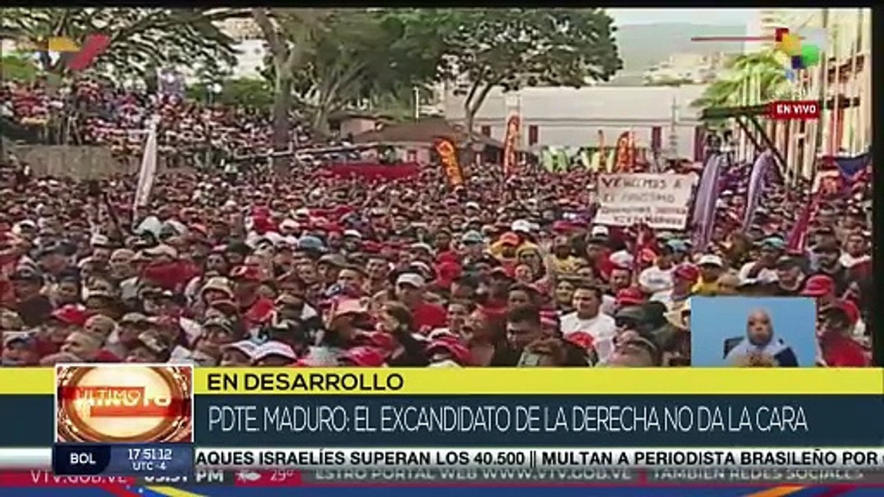 Pdte. Maduro: Gózales Urrutia desconoce las Instituciones Venezolanas