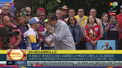 Maduro: Vamos a unirnos para seguir construyendo la Venezuela de paz