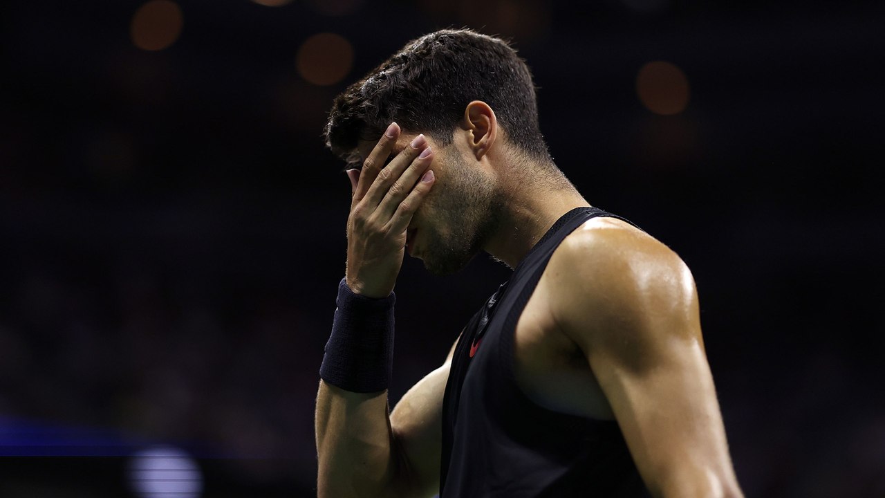 So hat man Alcaraz noch nie gesehen - Schon früh geht ein Raunen durchs Stadion