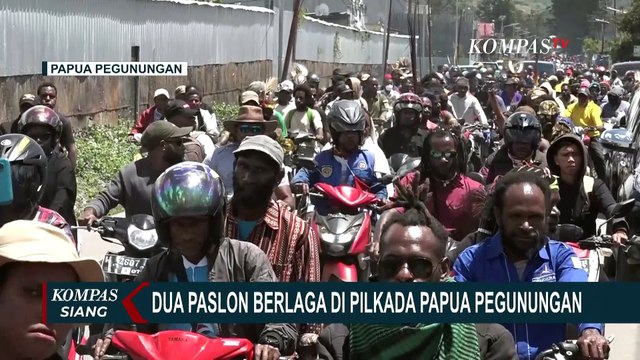Pendaftaran Calon Kepala Daerah Usai, 2 Paslon Siap Berlaga di Pilkada Papua Pegunungan