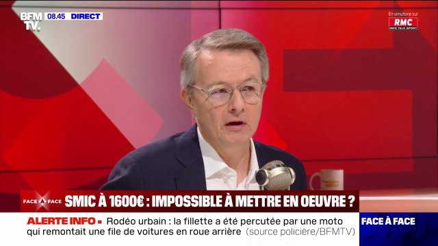 Dominique Schelcher (PDG de Système U): Le Smic à 1.600 euros, nous n'en sommes pas loin