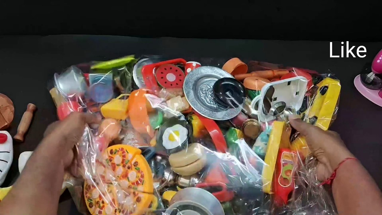 6 minutes satisfying with unboxing hello kitty kitchen set unboxing | kitchen toys Asmr