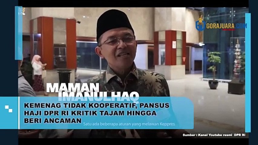 KEMENAG TIDAK KOOPERATIF, PANSUS HAJI DPR RI KRITIK TAJAM HINGGA BERI ANCAMAN