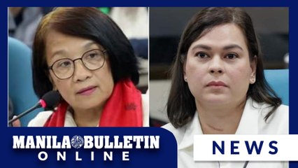 VP Duterte's misuse of confidential funds a 'clear ground for impeachment'--Castro