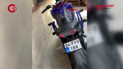 Avcılar’da motosiklet hırsızlığı kamerada