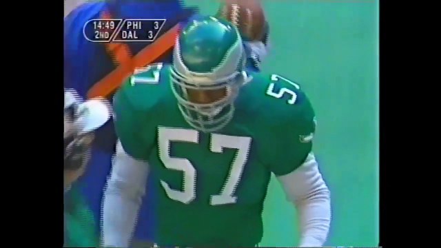 NFC Divisional Playoff 1995 - Philadelphia Eagles @ Dallas Cowboys - 1.Half