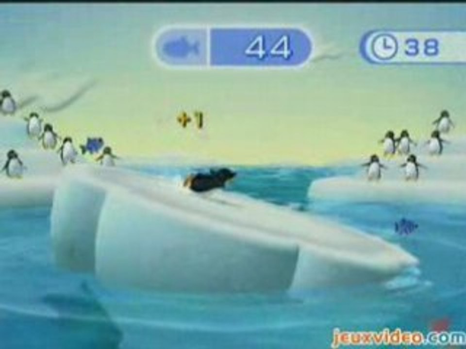 Wii fit Pingouin vs poisson