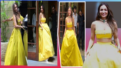 Malaika Arora को येलो लहंगे में देख लोगों ने कह दी ये बात, Arjun से Breakup का Reason...| FilmiBeat