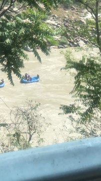 River rafting at Ganges Rishikesh India