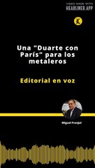 Editorial | Una "Duarte con París" para los metaleros