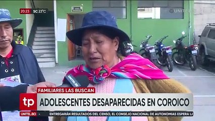 Adolescentes desaparecidas: Salieron de su casa rumbo al colegio, pero no retornaron a sus hogares en Coroico