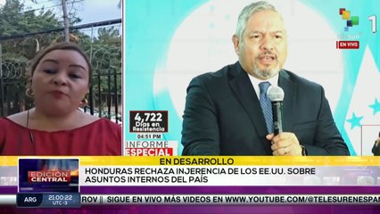 Edición Central 28 - 08 : Honduras condena discurso injerencista de la embajada de EE. UU.