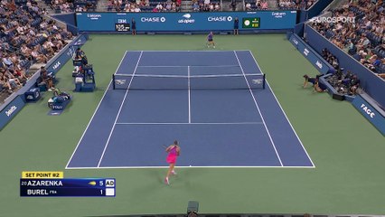 Azarenka - Burel - Les temps forts du match - US Open