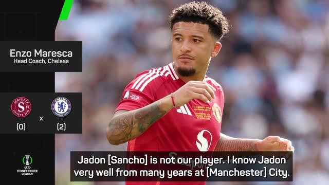 'We will see what happens' - Chelsea boss Maresca addresses Sancho links