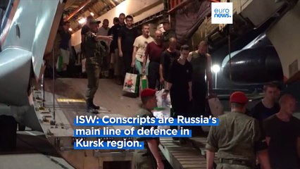 A social time bomb? Think tank believes most Russians fighting in Kursk are conscripts