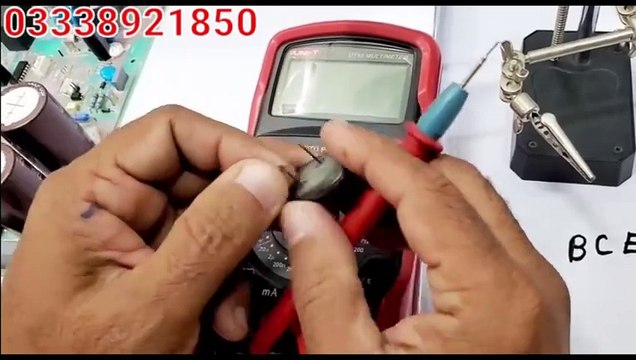 How to check NPN and PNP Transistor using Digital Multimeter Inverter AC PCB