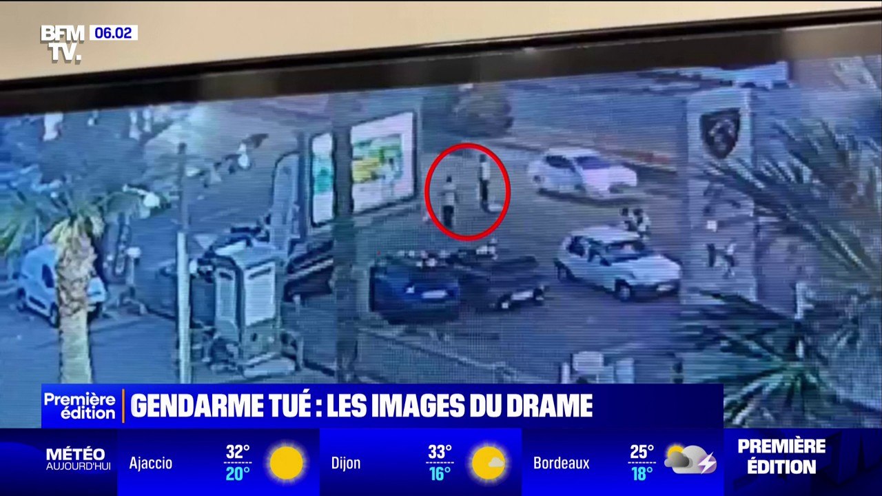 Gendarme tué à Mougins: les images du drame