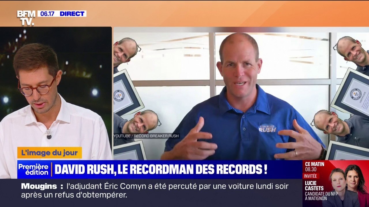 Cet Américain est le recordman du nombre de records au monde
