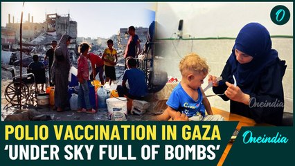 UN Urges Ceasefire to Vaccinate Gaza's Children: Polio Threat Grows Amid Relentless Bombing