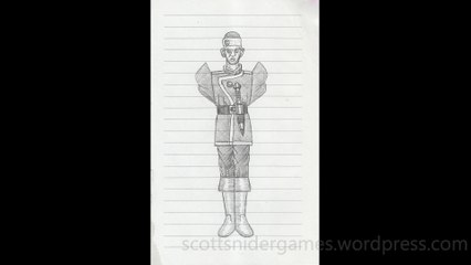 Soldier Pencil Sketch Video #370 (08-29-2024)