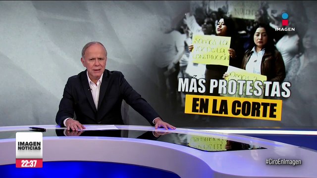 Trabajadores de la SCJN protestaron por segundo día contra la reforma del Poder Judicial
