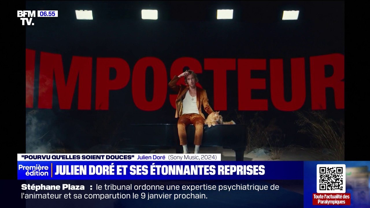 Julien Doré revient avec un album de reprises, "Imposteur"