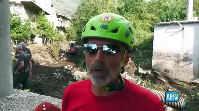Frane nel casertano, il capo stazione del soccorso alpino: «Non siamo riusciti ad individuare le vittime»