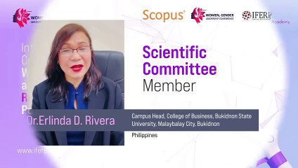 Join IFERP International Conference on Women, Gender, and Leadership