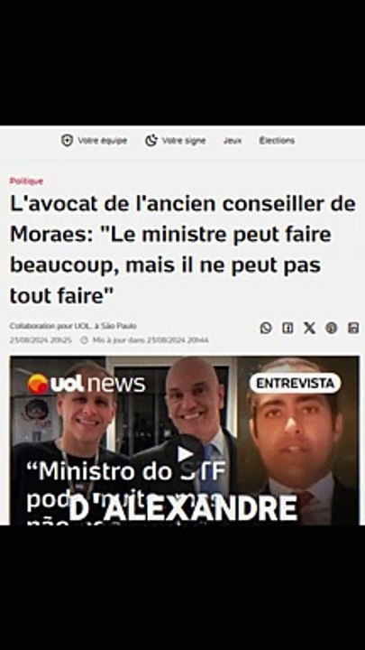 Moraes ouvre une enquête sur les fuites