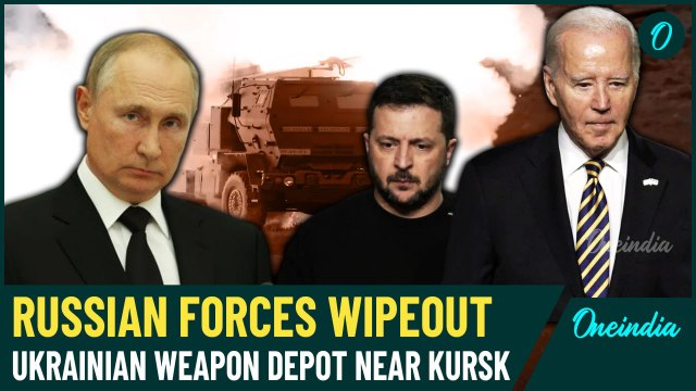 VIDEO | Putin’s Forces Bomb Ukrainian Site in Sumy, Destroy HIMARS and Munitions in Decisive Strike