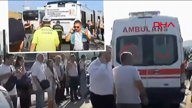 Küçükçekmece’de metrobüs kazası