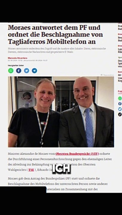 Tagliaferro enthüllt Hintergründe