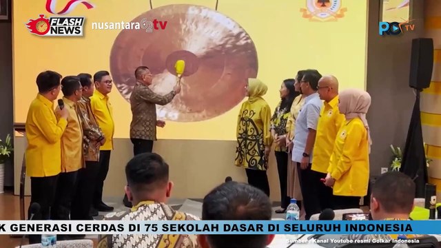 Partai Golkar Komitmen Siapkan Generasi Emas untuk Indonesia Maju 2045