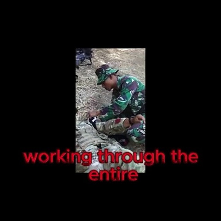 U.S Army Soldiers with Indonesian National Armed Forces