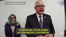 Walz elogió a un líder musulmán al que llamó 