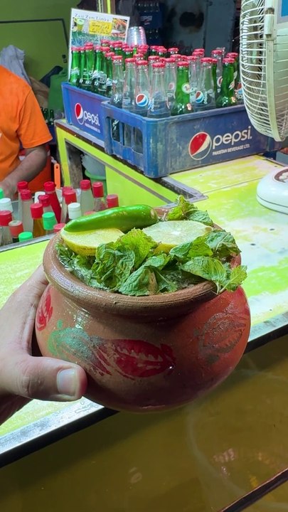 Hussainabad's Famous Matka Mirchi Soda 